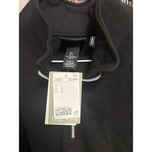 Black Quarter zip Sweater Size Large